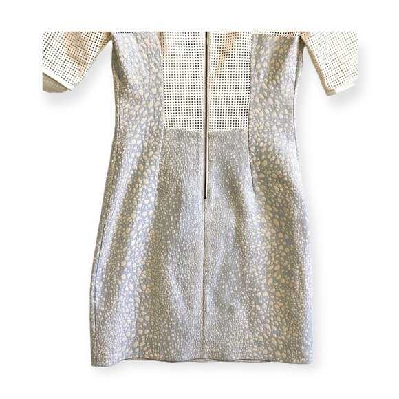 Sachin + Babi Eternity Shift dress in brocade and laser cut panels, size 0, NWT - Picture 10 of 13